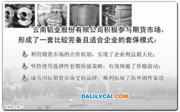 云南铝业实现稳健经营坚持套期保值有效规避暴跌