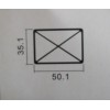 专业生产工业丝印铝材50.1*35.1