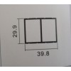 专业生产丝印用铝型材39.8*29.9