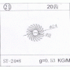 Φ24*8太阳花
