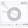 Φ47.5*27.2太阳花