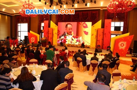 广亚铝业2014年营销大会现场