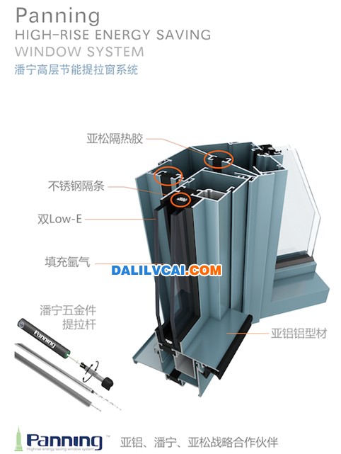 美式铝合金窗