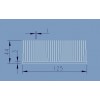 这款125毫米宽梳式散热器铝型材谁有