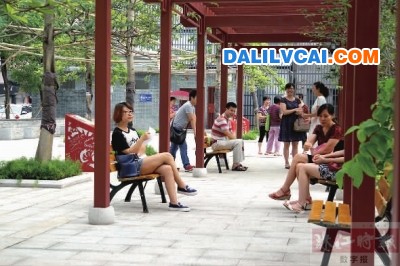 大沥沥雄公园美丽的一角