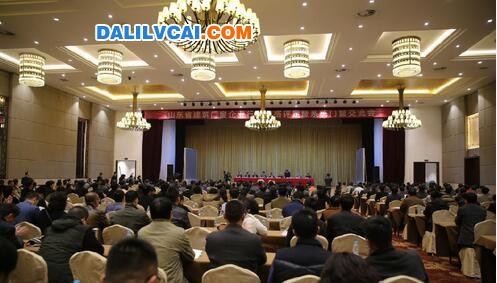 山东省建筑门窗企业行业系统门窗交流会会场全景