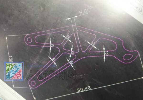 300mm宽工业铝材