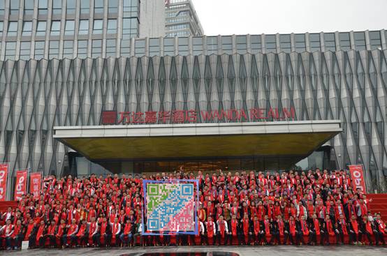 澳普利发铝门窗新品发布会广州留念