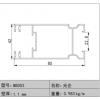 MS003双轨推拉门型材