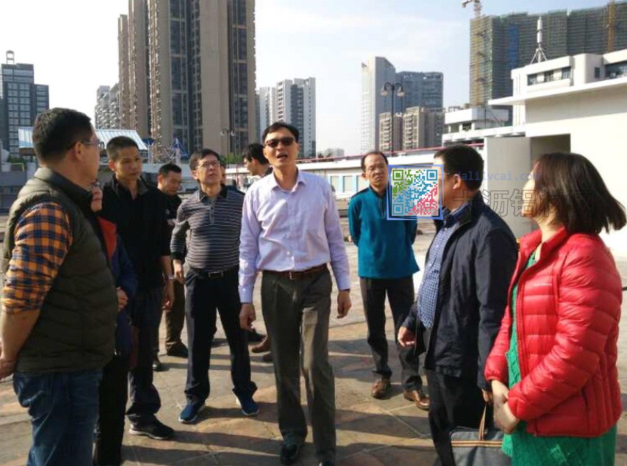 禅城区区长孔海文到利乐包装厂检查