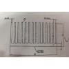 找如图所示梳形散热器铝材50mm*25mm