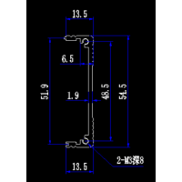 找13.5*51.9mm的工业铝壳型材