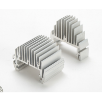 铝型材开模定制太阳花散热器梳子型散热器铝圆管铝方管