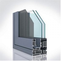 广东铝材品牌厂家直销兴发系统门窗EW118纱窗
