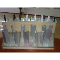 6060材质实心铝方管铝方通工业用6005实心铝角码