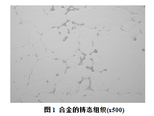 6082铝合金的铸态组织