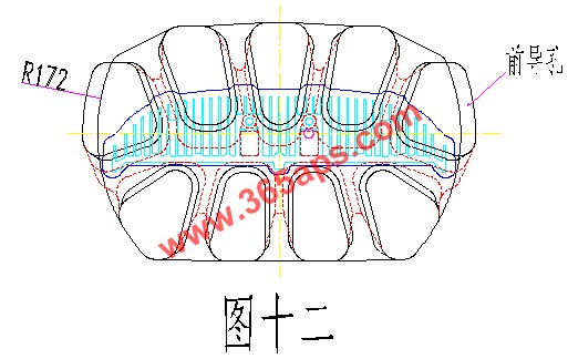 大型散热器铝材挤压模具设计方案图