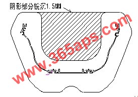 铝型材上下模1.5mm